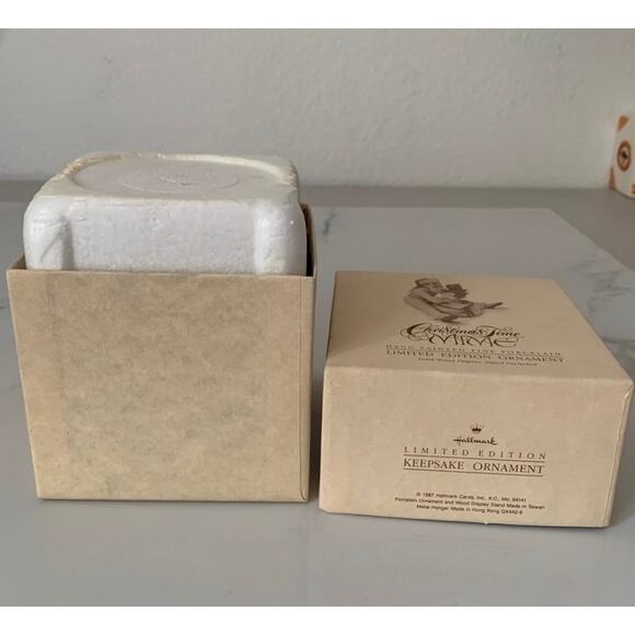 Vintage 1987 Hallmark Keepsake Mime Clown Teddy Bear Ornament - Picture 16 of 16